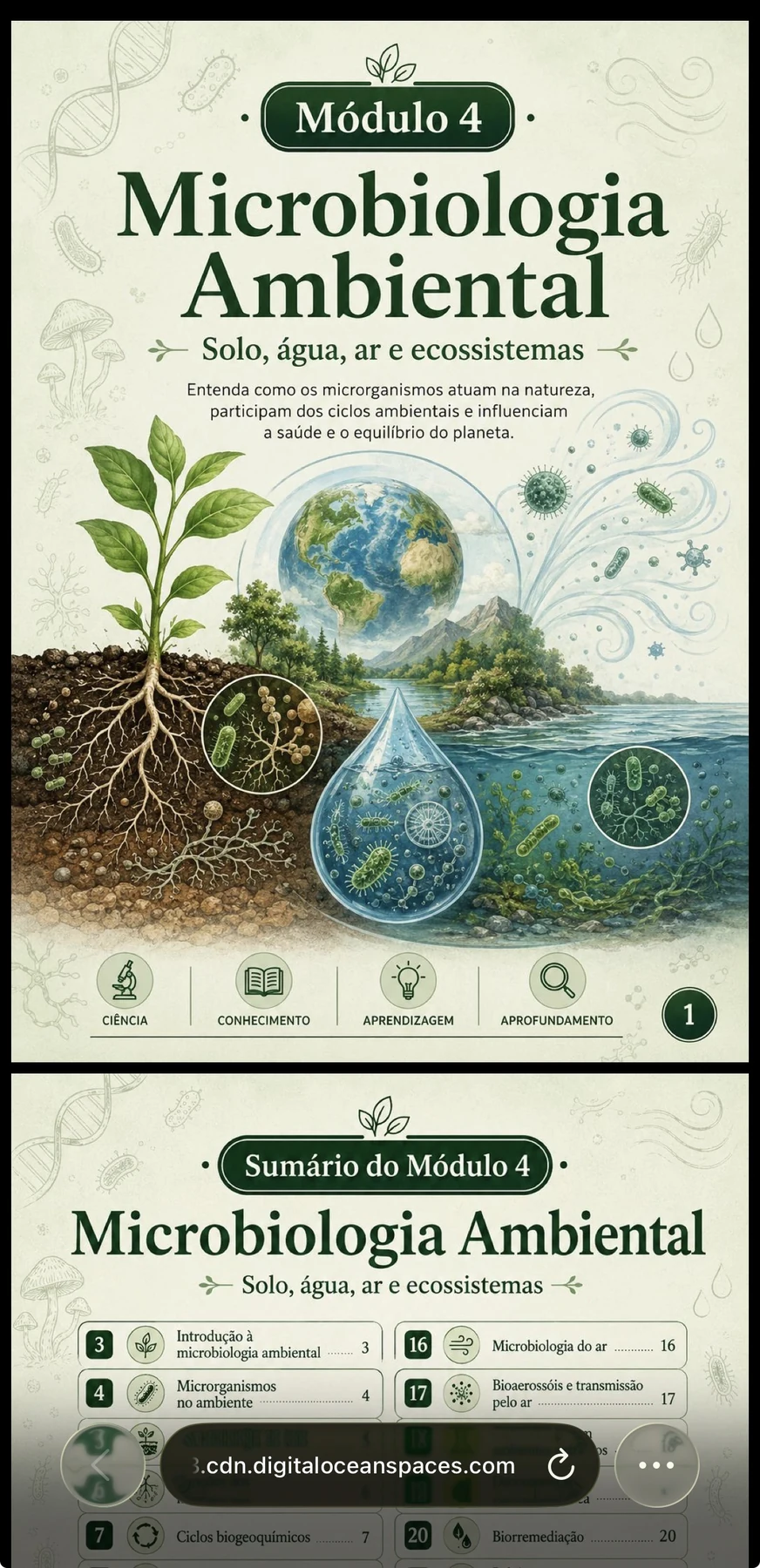 Prévia do módulo Microbiologia Ambiental